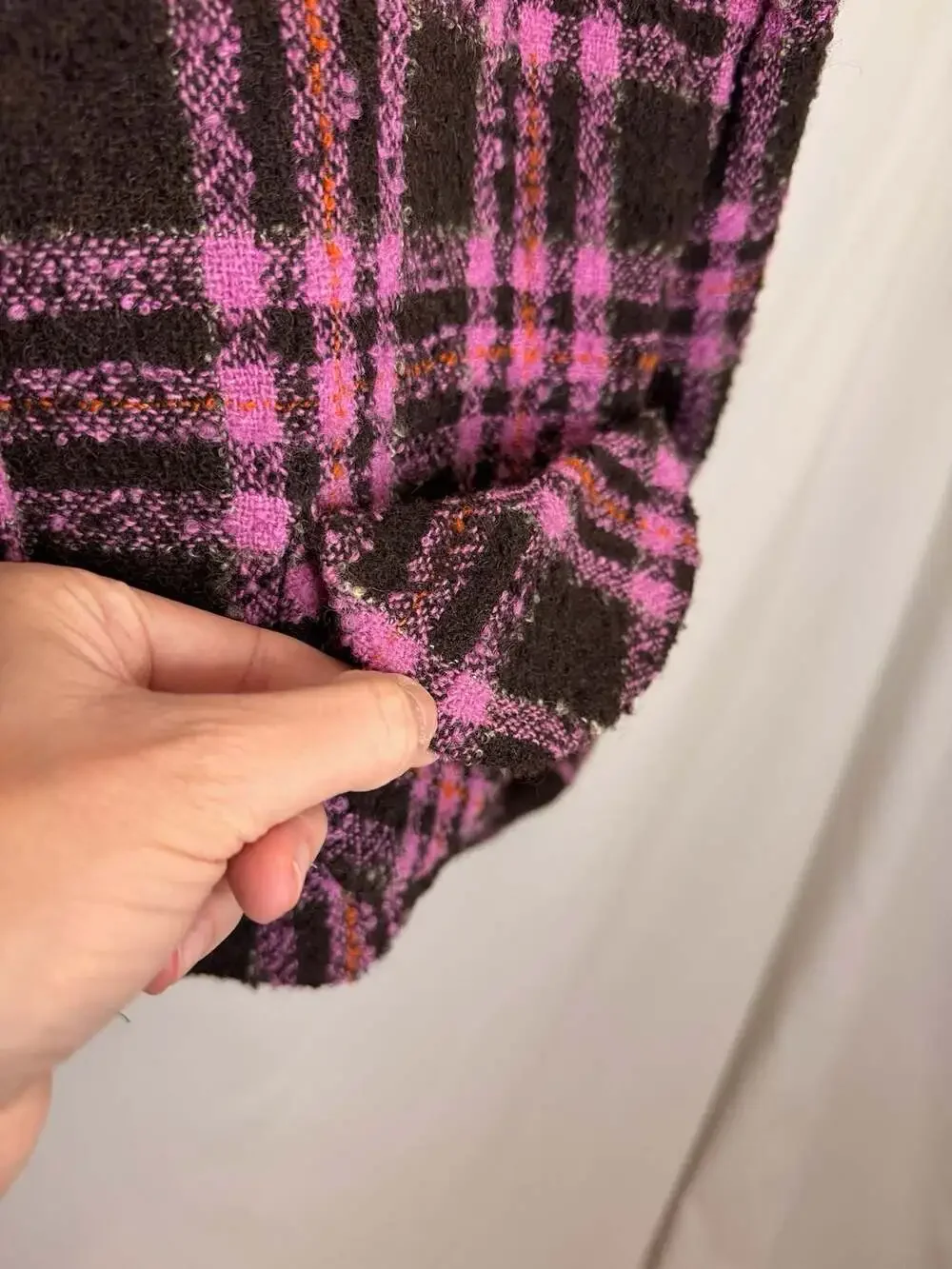 Ribta Oris Vintage Plaid Wool Blend Short Suit Set Size 9 : 90s, clueless